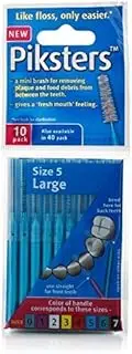 Piksters 0.70 mm Size 5 Blue Interdental Brush - by PIKSTERS