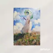 Suzanne Hoschedé · Claude Monet, 1886 · Gallery-Grade Giclée Wall Art Print