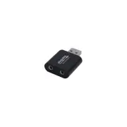Plugable Technologies USB-AUDIO USB AUDIO ADAPTER WITH 3.5MM SPEAKER-HEADPHONE A