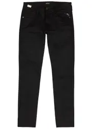Replay Anbass Hyperflex Slim-leg Jeans - Black - W36/L32 W36/L32