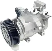 CAR AIR CONDITIONING AC COMPRESSOR，Compatible with TOYOTA YARIS VIOS LIMO 2016 2017 2018 2019 2020 2021 88320-0D140 883200D140 88320 0D140