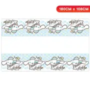 Cinnamoroll Theme Plastic Tablecloth Table Cover 180cm x 108cm - Kids Birthday Party Tableware