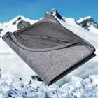 Cooling Blanket 90x90 Inches for Hot Sleepers - Lightweight Soft Breathable