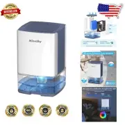 Quiet 300 sq.ft Portable Dehumidifier with Automatic Shut-Off & Mood Lights