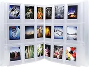 [LIFE'BEA] 432 Pockets Mini Photo Album for Fujifilm Instax Mini 7s 8 8+ 9 11 25 40 70 90 liplay link evo Film, Name Card & 3 Inch Pictures (432 Pockets, Clear)