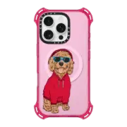 iPhone 16 Pro Bounce Case MagSafe Compatible Hipster Cockapoo