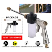 Car Wash Foam Gun High Pressure Water Soap Sprayer Lance Bottle Cleaning Kits