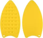Silicone Rest Pad for Ironing Board - Multipurpose Silicone Iron Hot Pad Anti-Slip Safety Protection Ironing Mat(Yellow) Silicone