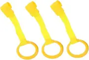 ERINGOGO 3Pcs Handle Ring Pull Ring for Standing Walking Support Nursery Lightweight Easy to Grasp for Confidence Building