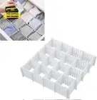 16Pcs Drawer Dividers Organizers Adjustable Drawer Organizer Kitchen Tidying DIY