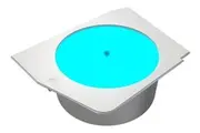 Cougar Center Stage Rotating Platform For FV270 Case - White [CENTER STAGE WHITE]