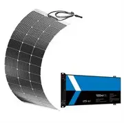 12V 100Ah Blade Lithium Battery + VoltX 100W Solar Panel Flexible