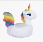 Bark Box TINA THE TUBULAR UNICORN Plush Dog Toy Squeaker Crinkle Small