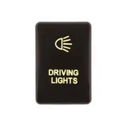 Hulk 4x4 Amber 12V OE RPL Switch Push Button ON/OFF to suit late Toyota
