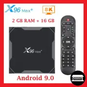 AU Plug X96 MAX Plus 2+16 GB Smart TV Box QUAD Core SET TOP Android BOX Wifi 4K