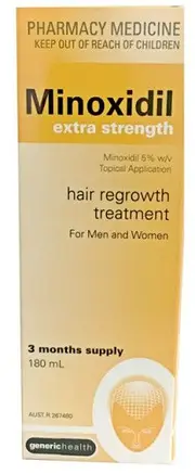Minoxidil Extra Strength 5% 3 Months Supply 180mL