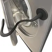 Front Load Washer Door Prop and Stopper Magnetic Base Washing Machine Door Bracket ，Door Closer for Washer and Dryer Keep The Washing Machine Door Open to Prevent Odors （Black）