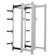 1.25" Pull Up Bar, Weight Plate Holders, Weightlifting and Strength Training