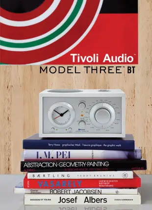 Tivoli Audio Model Three BT藍牙鬧鐘收音機/ 時尚白