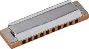Hohner 1896BX Marine Band Harmonica, Key of C Stainless steel