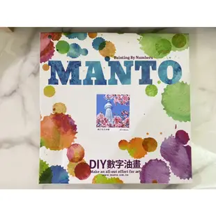 【Manto】 DIY數字油畫-晴空塔河津櫻