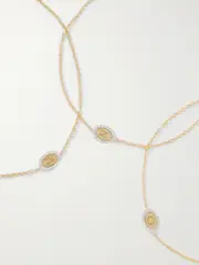 [STONE AND STRAND] STONE AND STRAND - Teeny Marquee 10-karat Gold Diamond Bracelet - Q Q Gold