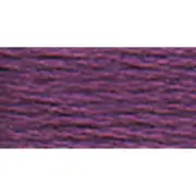 DMC 117-327 Mouline Stranded Cotton Six-Strand Floss Thread, Dark Violet