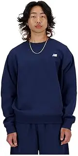 [New Balance] Sport Essentials Fleece Crew - NB Navy, Navy, X-Large