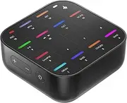 Donner MEDO Bluetooth MIDI Controller, Portable Electronic Instrument | Chord, Sample, Lead, Bass, Drum | Built-in Looper and Synth | iOS, Mac, Windows, Android | USB Cable, Silicone Sleeve Included