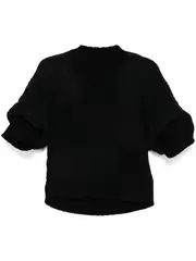 [sacai] Patchwork Knit Pullover