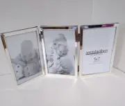 Aaron Brothers 3/5x7 Hinged Frame Shiny Silver