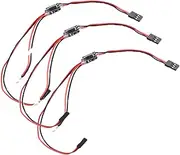 KINGMODEL 2pcs 1S 4A Brushed ESC DC3.6-5.8V Mini Speed Controller for RC Boats Aircraft Airplane 720 820 Hollow Cup Motor/N20 N30 Coreless Motors