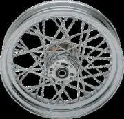 DS Chrome 40 Spoke 16x3.00 Rear Wheel Assembly Harley Bad Boy 97