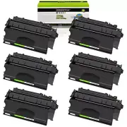 6PK CF280X Black Toner Cartridge Fits For HP LaserJet Pro 400 MFP M425dw M425dn