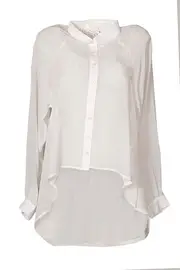 Audrey Lace Back Shirt--SS-2476