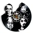 Tupac 2 Pac Vinyl Wall Clock - Retro Decor - Unique Home Accent - Perfect Gift