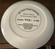 AFL/VFL Carlton Commemorative Plate