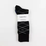 Calvin Klein Men's Multi-Pattern 4-Pk Crew Dress Socks Multi One Size