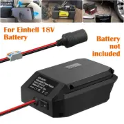 DC 18V to 12V Step Down Converter Adapter for Einhell 18V Battery Buck Adapter