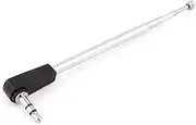 XYWHPGV 25cm 4 Sections 3.5mm Audio Jack FM Radio TV Telescopic Antenna(d1fe4 c68e8 224cb 23697 6c461 6bd5d