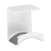 1 Pcs Headphone Stand Holder, Under Desk Headset Holder, White(Hanging)