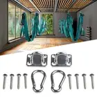 Heavy Duty Hanging Hook Set for Swing Chairs Stainless Steel Ceiling Mount Kit