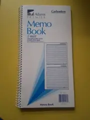 Adams SC 1157 Phone Message Memo Book Carbonless Duplicates 100 sets
