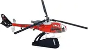 Alloy SA341/342 Gazelle Helicopter Model 1:100 Model Simulation Science Exhibition Model
