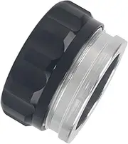 Auto Radiator Cap, Round Notch Grip Cap, Aluminum Alloy Radiator Part, Car Cooling System Cap, Automobile Radiator Cap, Radiator Pressure Cap, Car Tank Part Radiator Cap For Oil Tank, Car