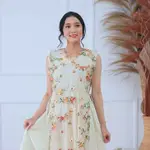 AMINY GARDENIA 黃色仙女連衣裙