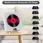 Portable Multifunction Bluetooth Wall-Mounted CD Music Player Home Audio Speaker