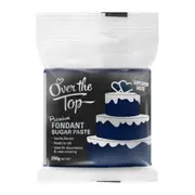 250g Over the Top Navy Blue Premium Fondant Sugar Paste