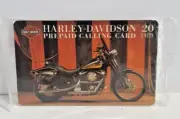Harley Davidson 20 Units MCI Prepaid calling card : Features Springer, Expired