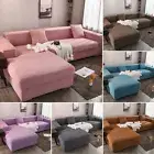 1 2 3 4 Seater Stretch Cover Couch Slipcover for Sectional Corner Sofa